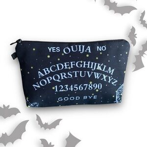 Ouija Board Makeup Zipper Bag